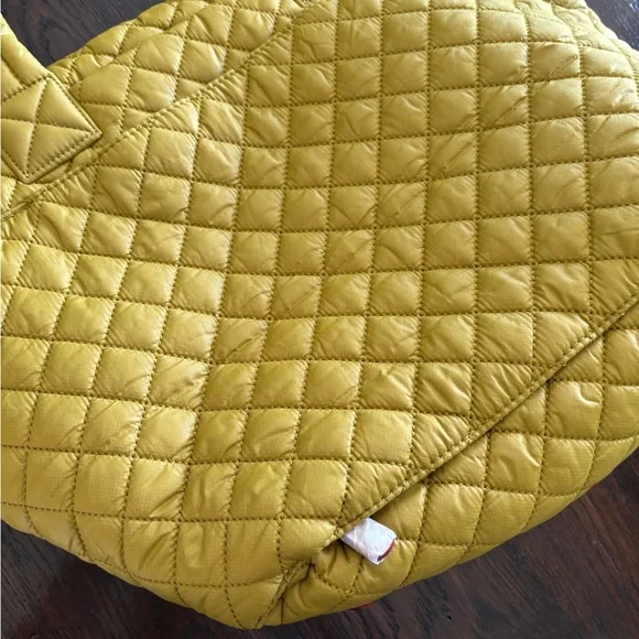 NWOT MZ Wallace Medium Deluxe Metro Tote in Ochre - Picture 6 of 7